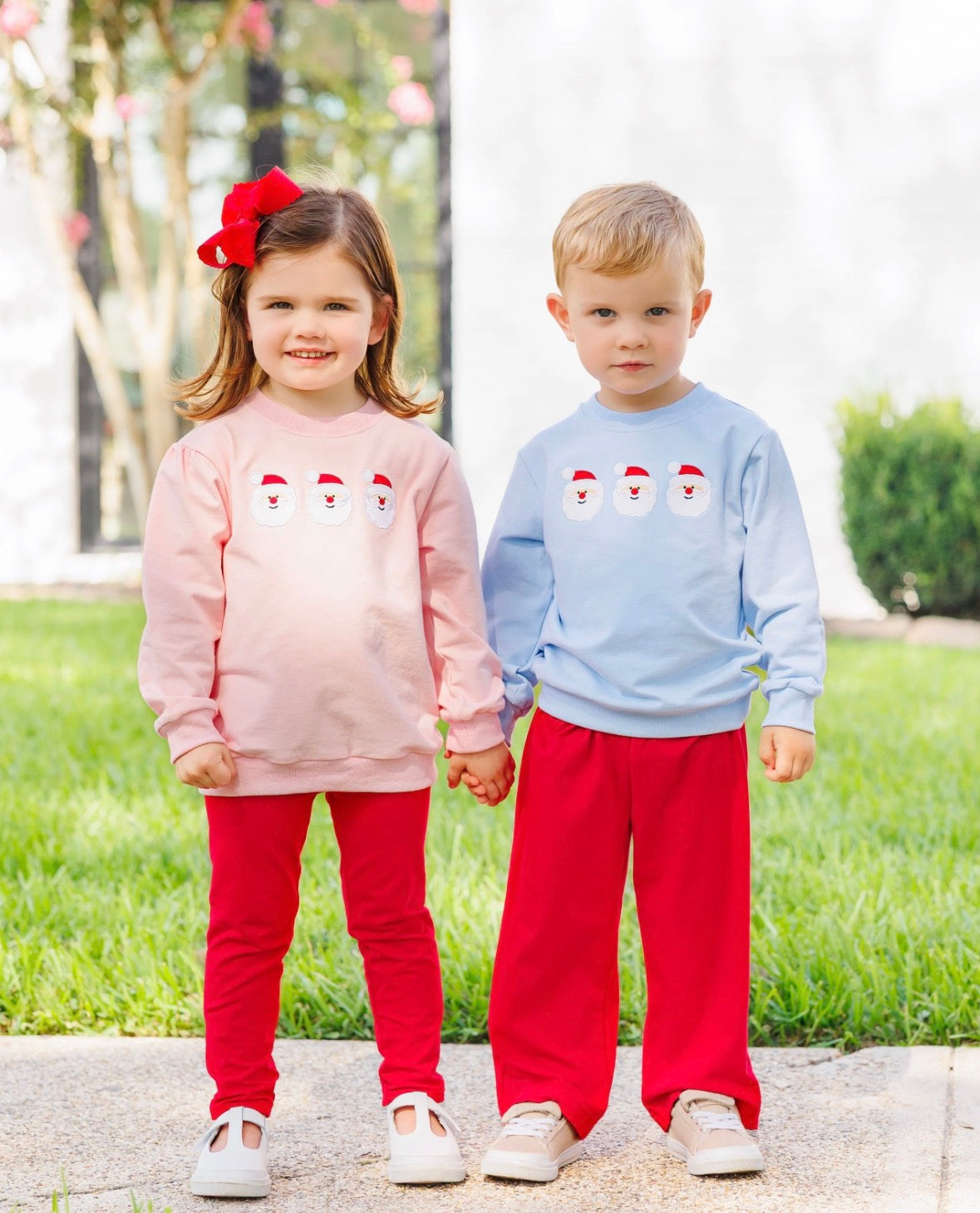 *PREORDER* Santa Pullover- Pink