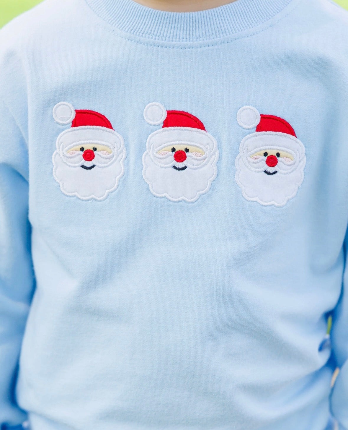 *PREORDER* Santa Pullover- Blue