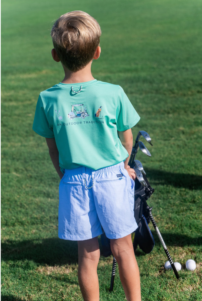 *PREORDER* KID'S PRO PERFORMANCE SHORT SLEEVE T-SHIRT - GOLF ICONS