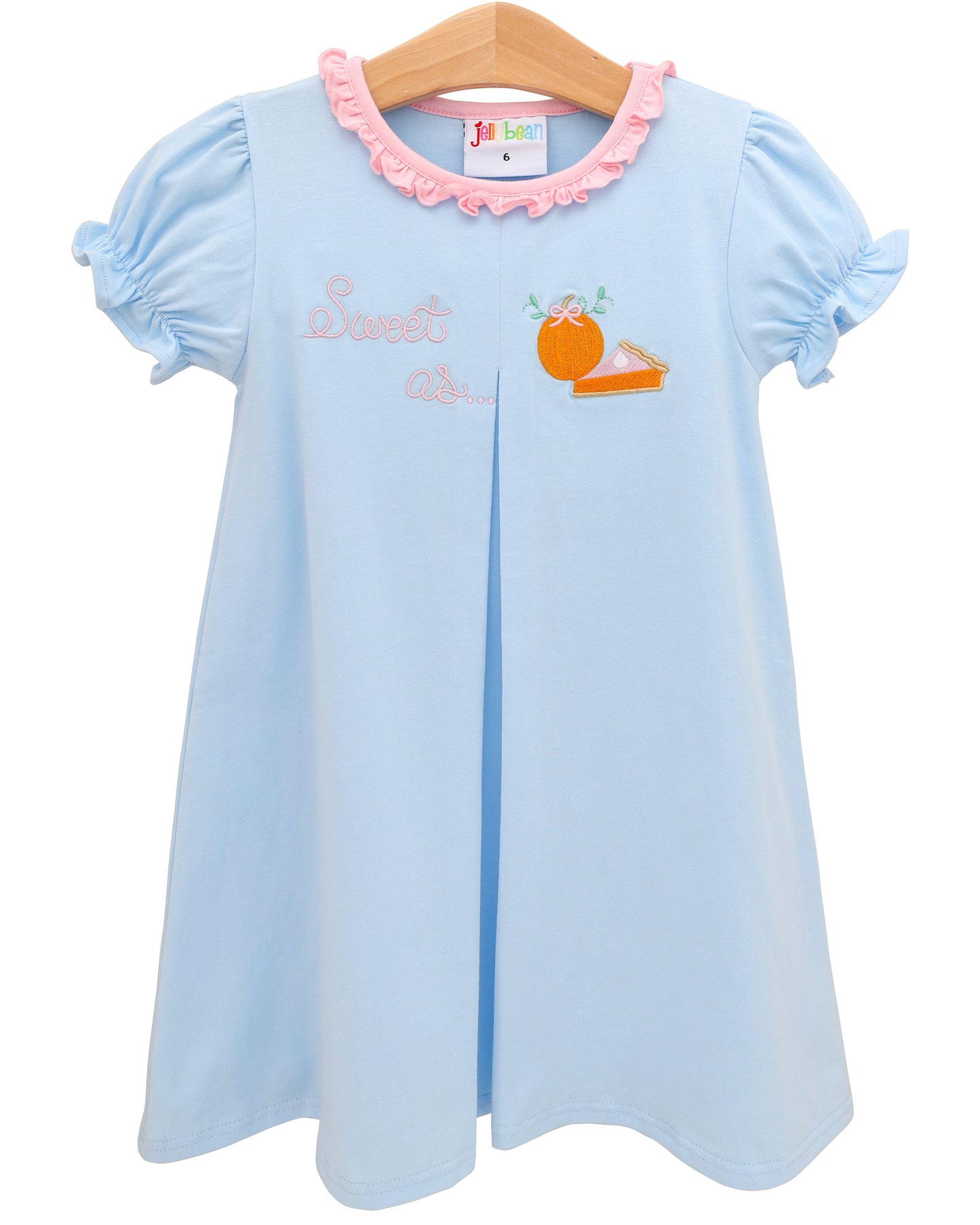 Sweet As Pumpkin Pie Pleat Dress