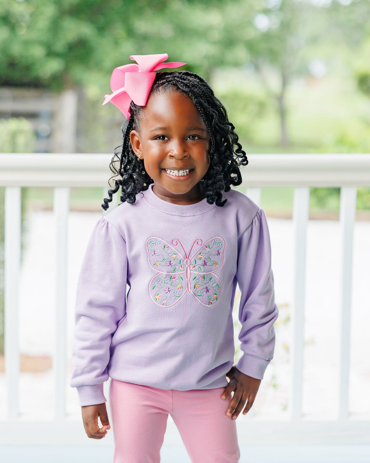 *PREORDER* Butterfly French Terry Pullover