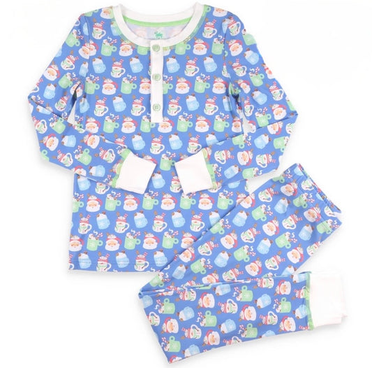 *PREORDER* Cozy Cocoa Blue Bamboo Loungewear