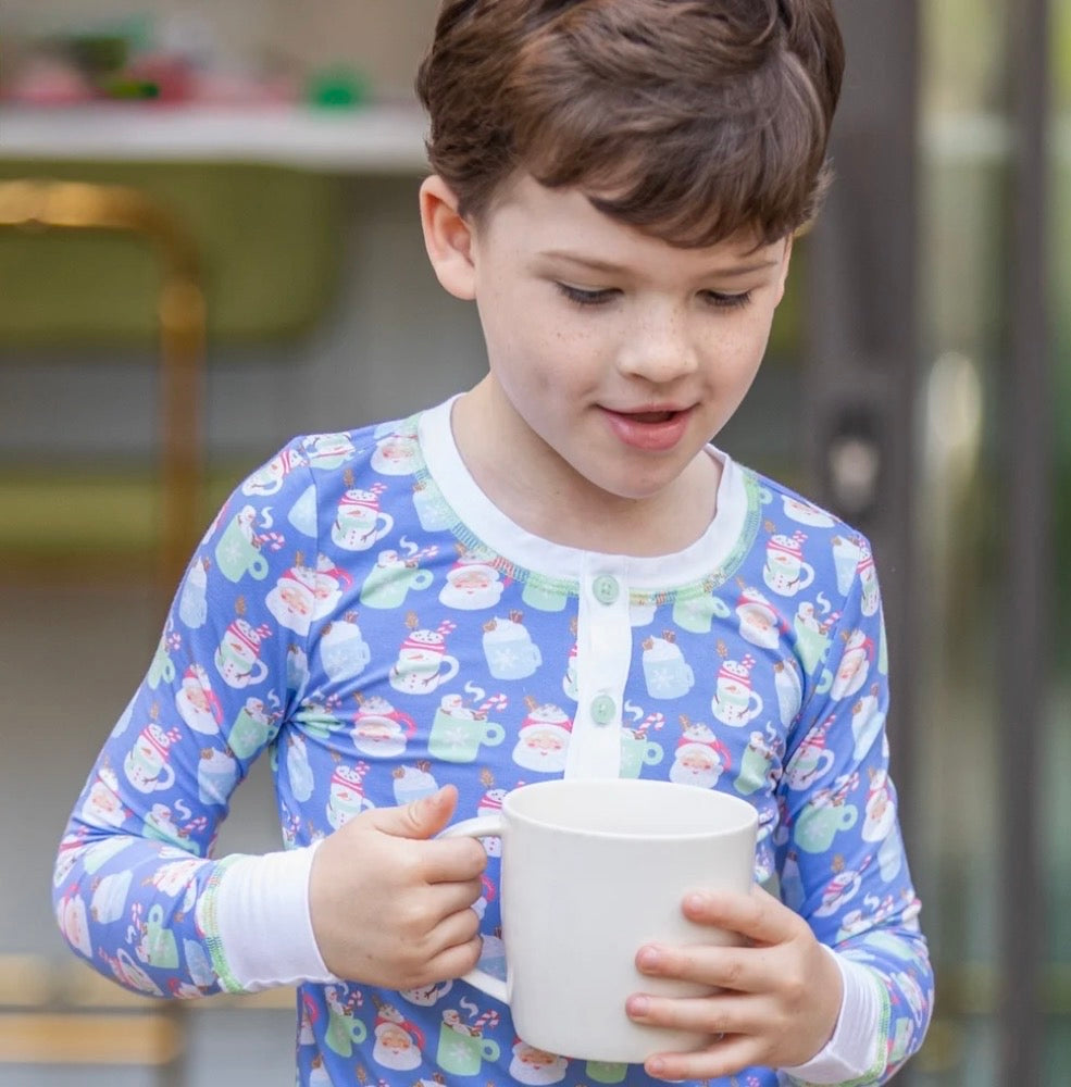 *PREORDER* Cozy Cocoa Blue Bamboo Loungewear