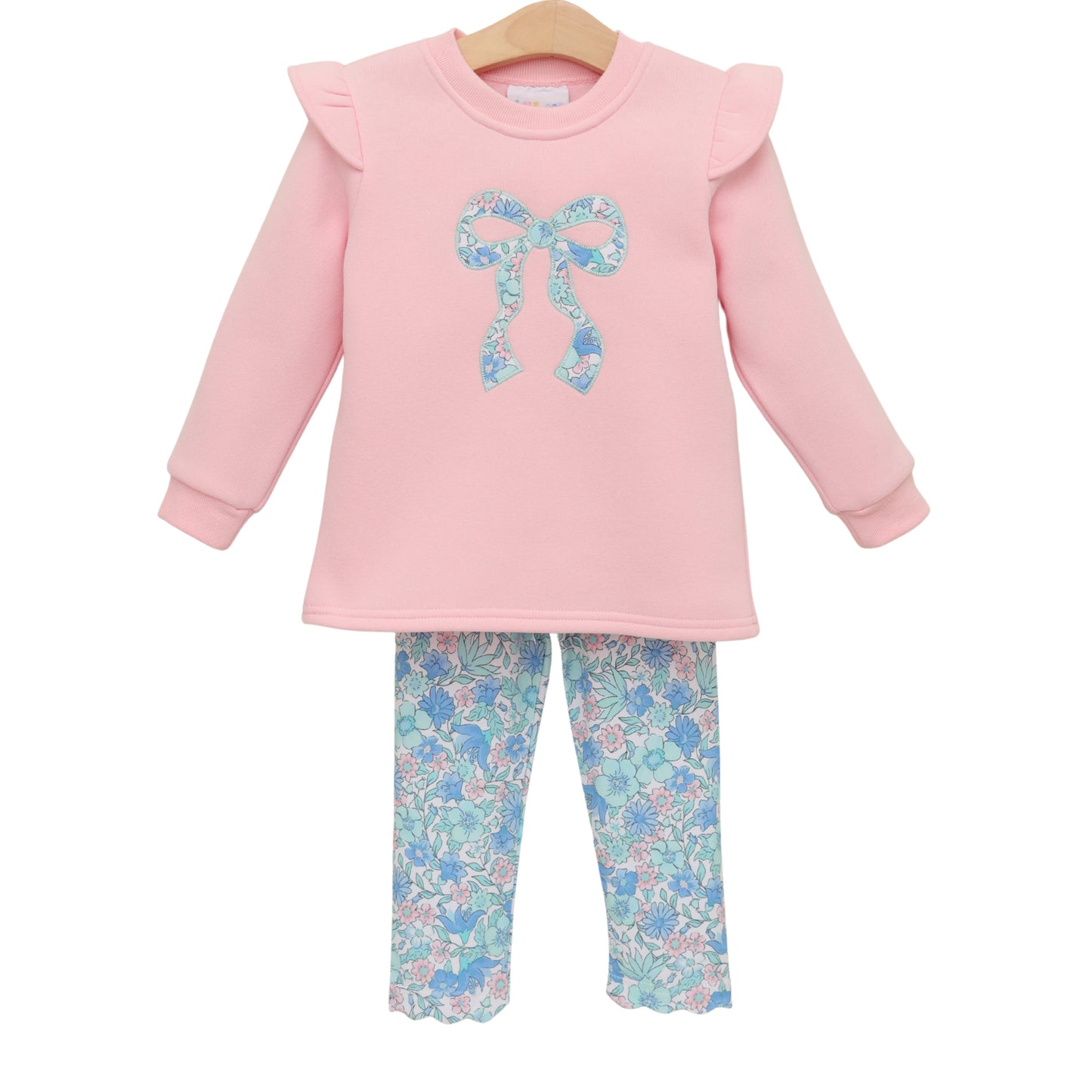 *PREORDER* 
Painted Petals Ruffle Sweatshirt Set