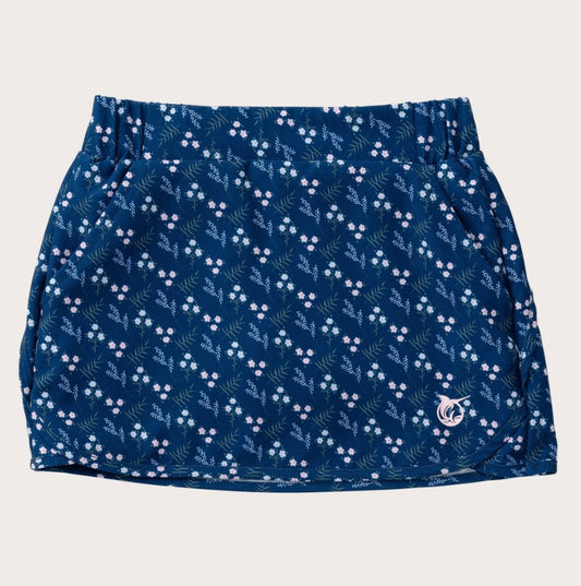 *PREORDER* Carolina Catch Skort - Navy Peony Ditsy Floral
