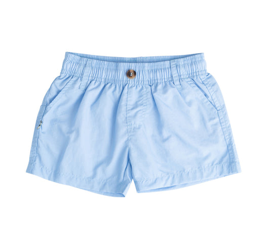 *PREORDER* BOYS OUTRIGGER PERFORMANCE SHORTS - WINDSURFER BLUE