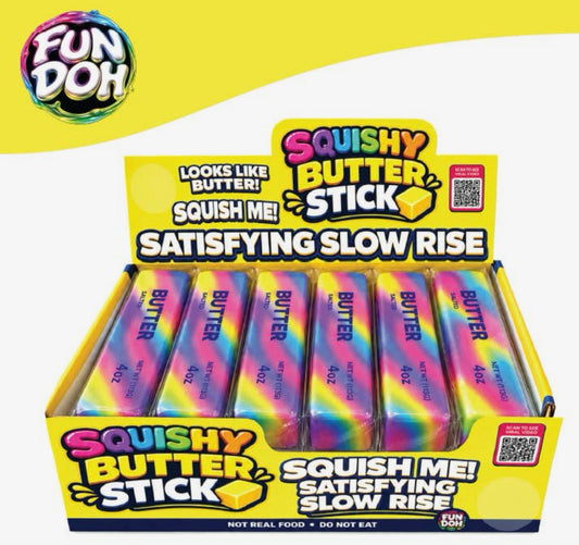 *PREORDER* Fun Doh Rainbow Butter Slow Rise
Squishy