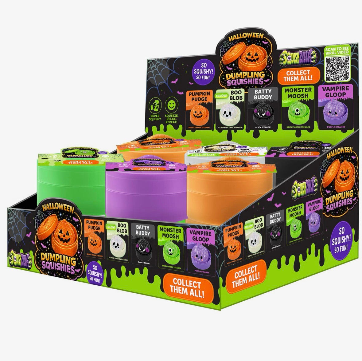 *PREORDER* Fun Doh Spooky Mystery Dumpling Squishy Toy