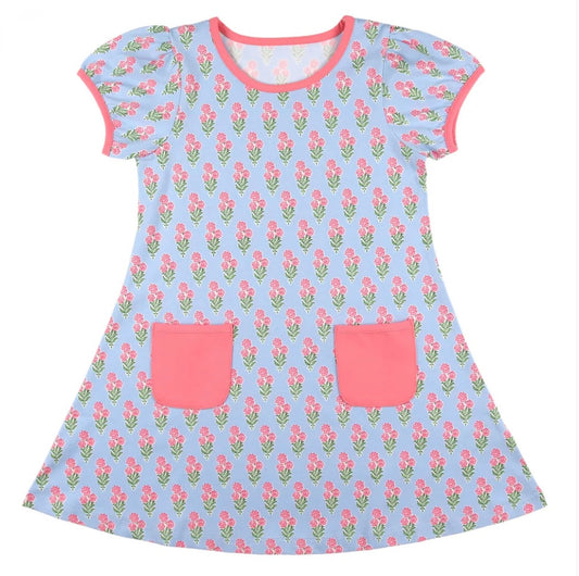 Coral Bouquet Play Dress