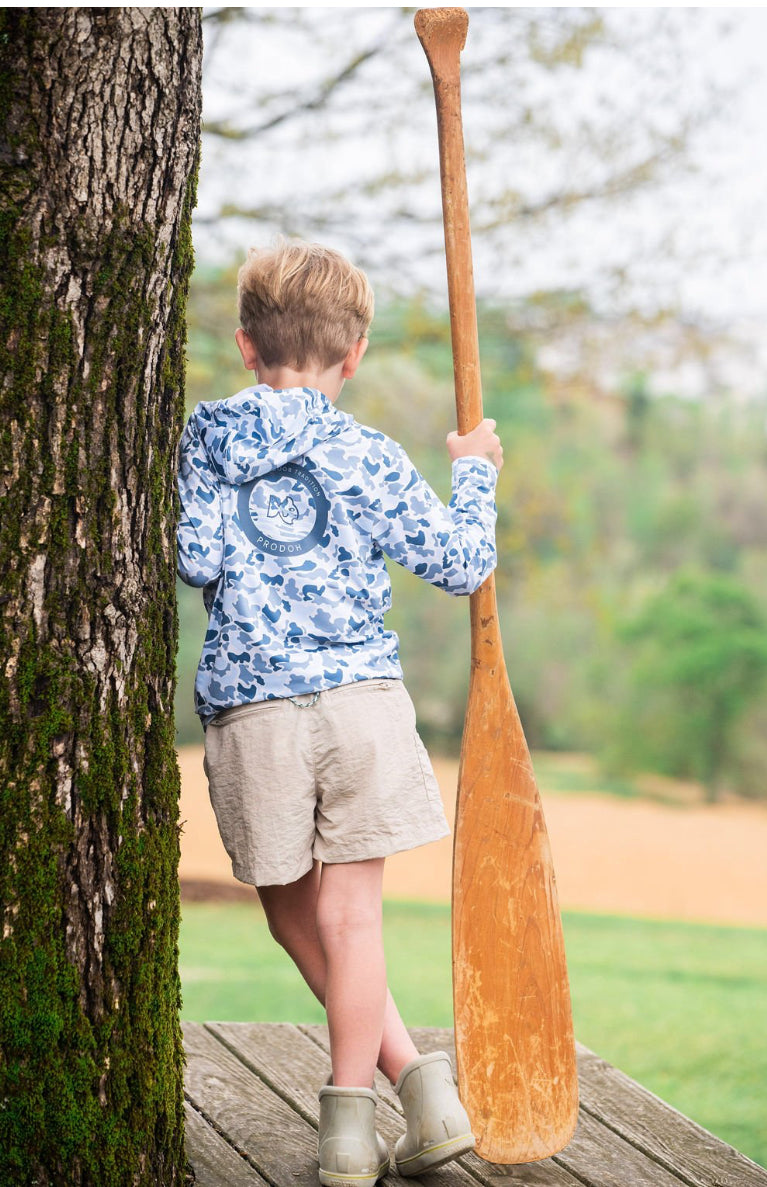 *PREORDER* BOYS OUTRIGGER PERFORMANCE SHORTS - KHAKI
