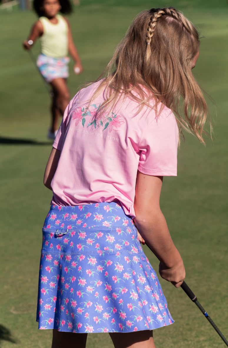 *PREORDER* GIRLS' SHORT SLEEVE PRO PERFORMANCE T-SHIRT - PINK FROSTING