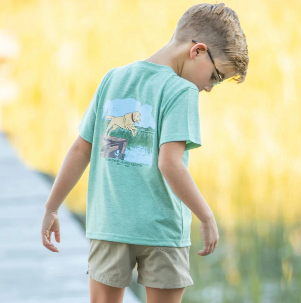 Drift Khaki Performance Shorts