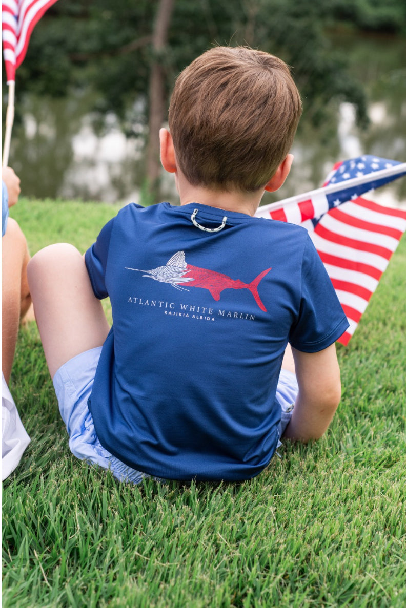 *PREORDER* KID'S PRO PERFORMANCE SHORT SLEEVE T-SHIRT - MARLIN