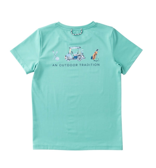 *PREORDER* KID'S PRO PERFORMANCE SHORT SLEEVE T-SHIRT - GOLF ICONS