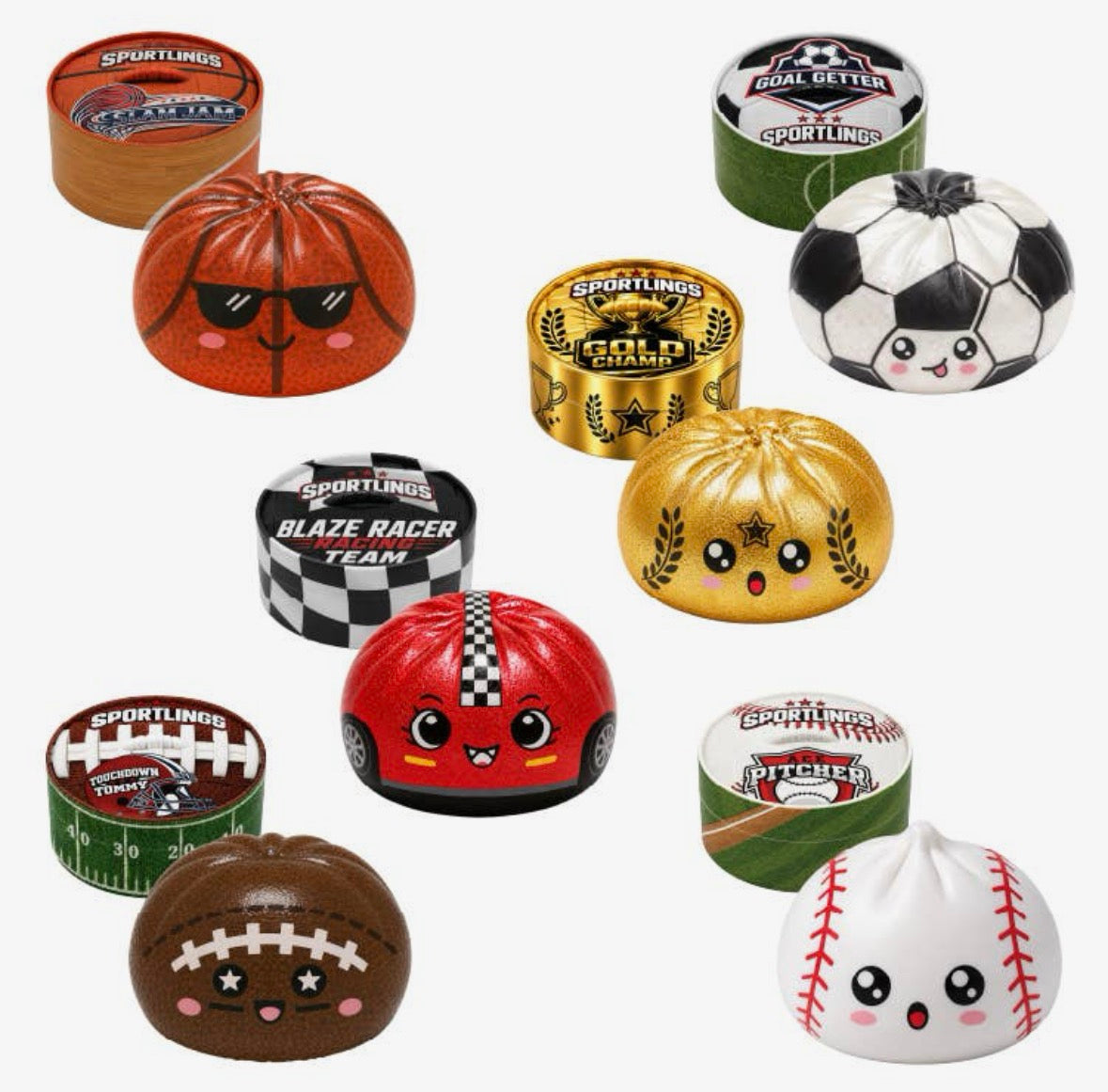 *PREORDER* Fun Doh Sports Dumpling Squishy
Fidget Toy - Random