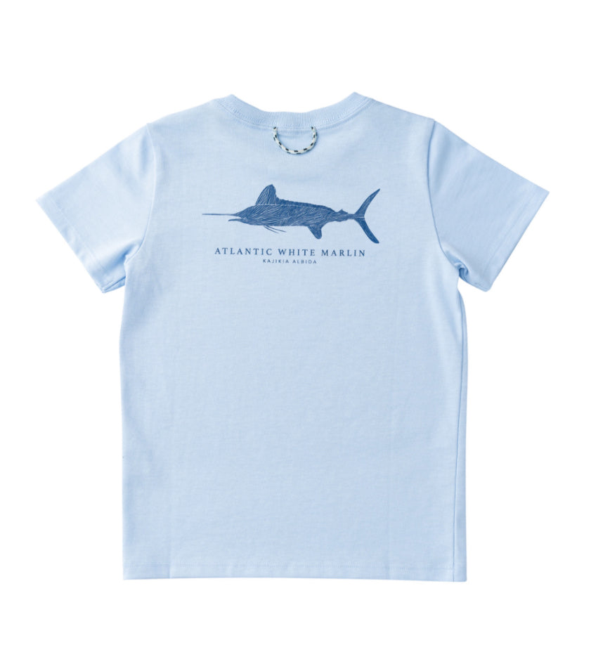 *PREORDER* KIDS’ SHORT SLEEVE COTTON T-SHIRT - WINDSURFER BLUEWIndsurferKids' Short Sleeve Cotton T-shirt