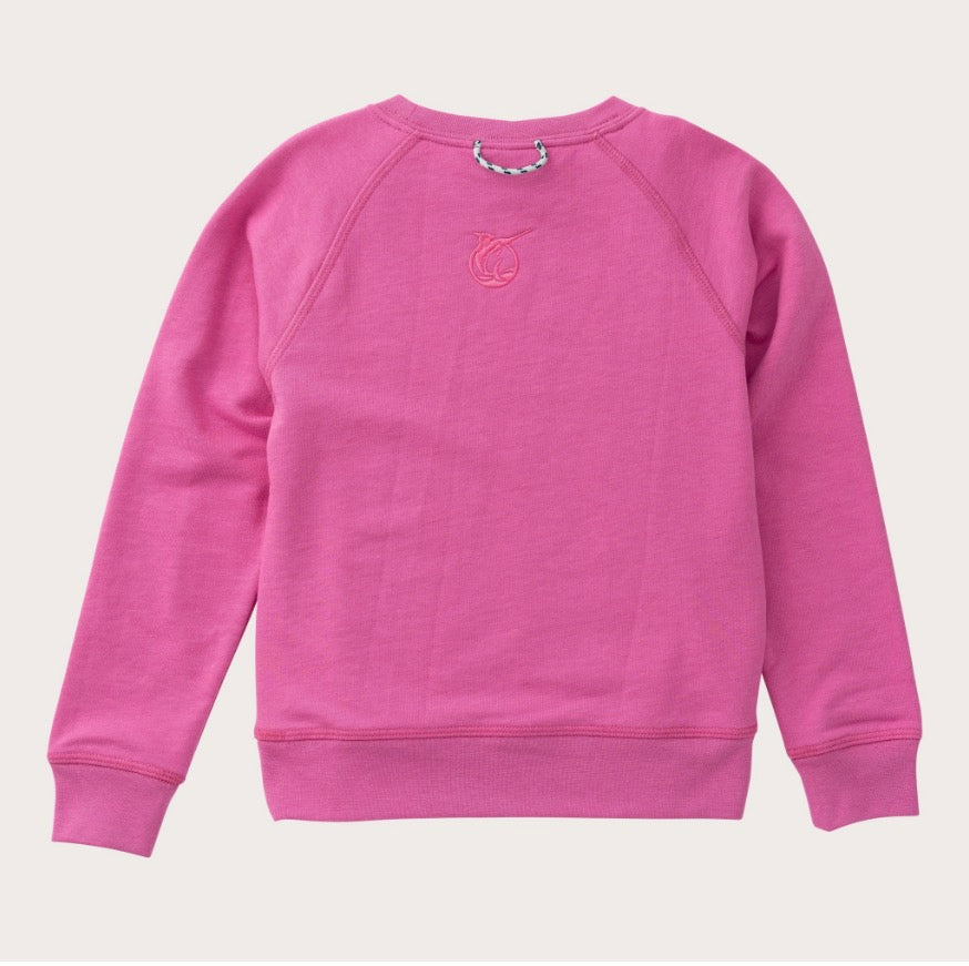 *PREORDER* Girls' Classic Crew Control Sweatshirt - Phlox Pink