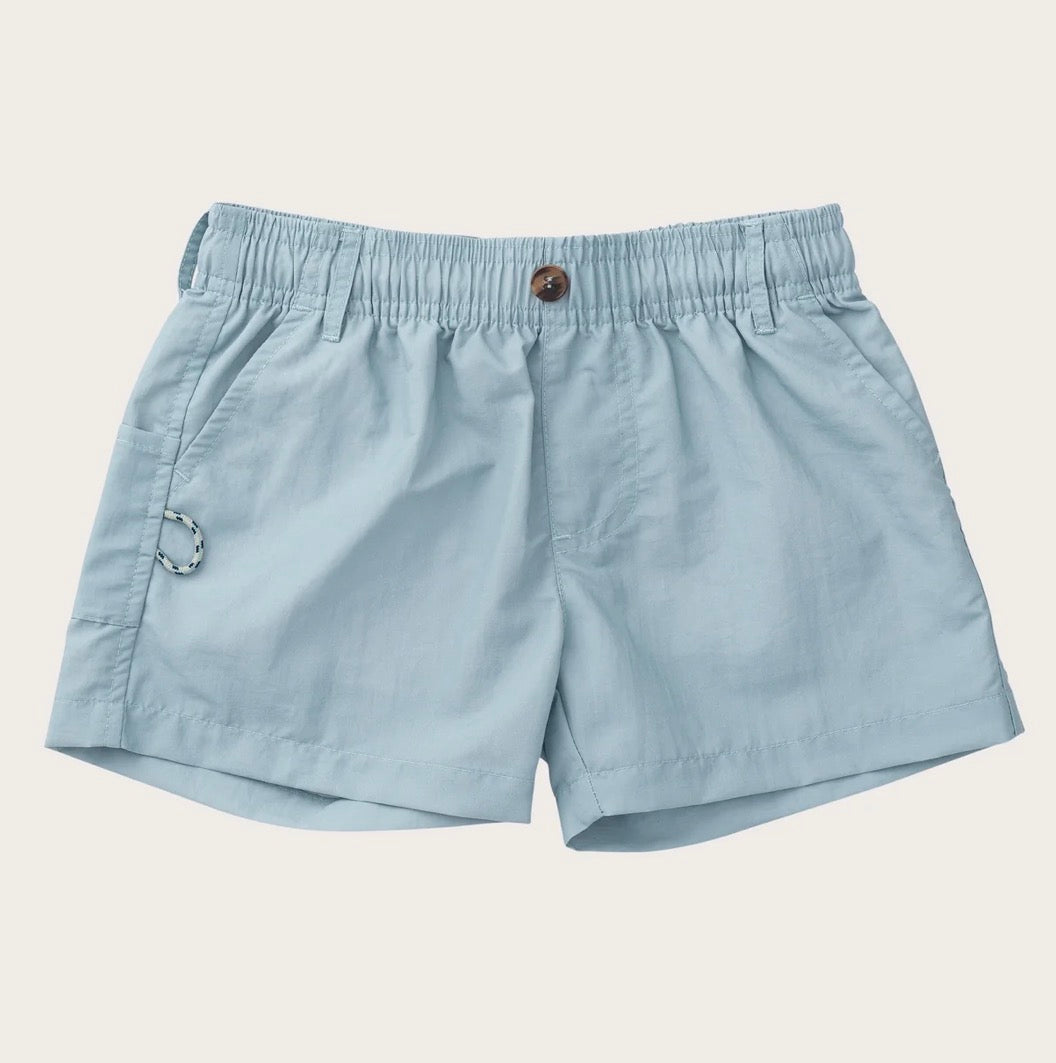 Boys' Outrigger Performance Short in Arona Blue