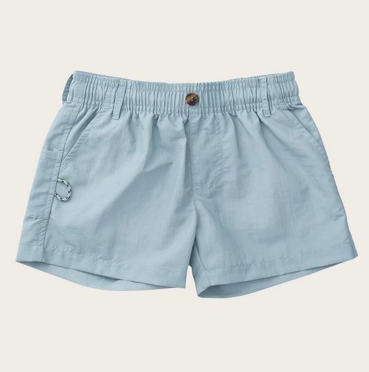 Boys' Outrigger Performance Short in Arona Blue