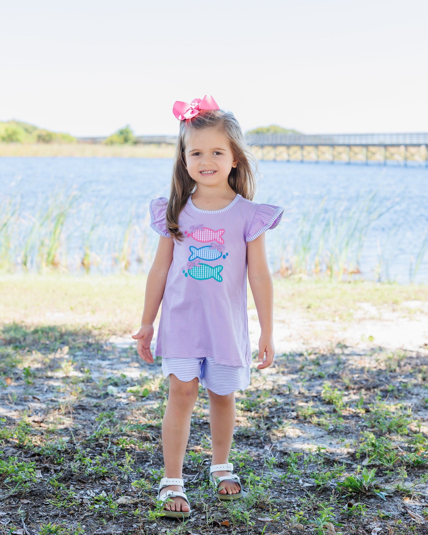 *PREORDER* One Fish Two Fish Scallop Short Set