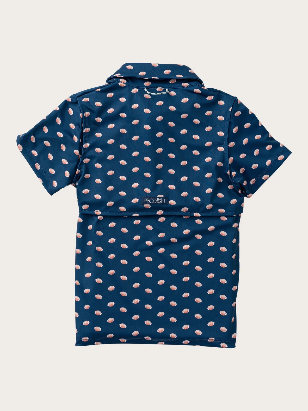 BOYS' PRO PERFORMANCE SHORT SLEEVE POLO - FOOTBALL