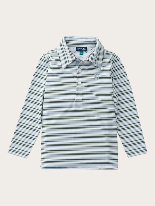 *PREORDER* BOY'S L/S PRO PERFORMANCE POLO