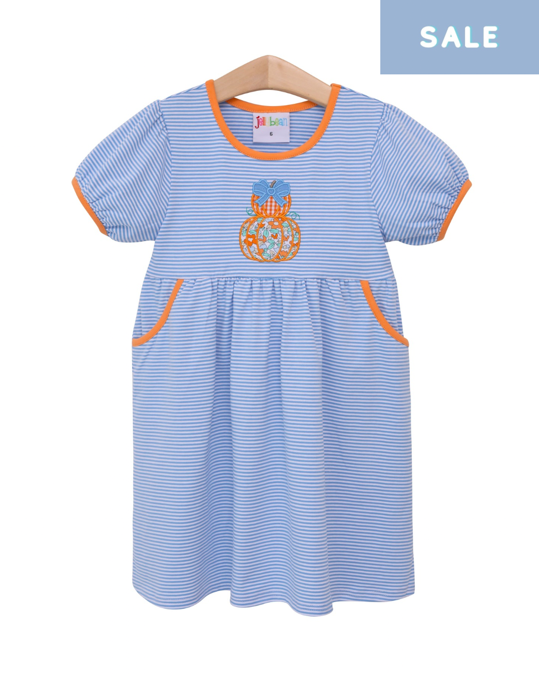 Pumpkin Stack Pocket Dress