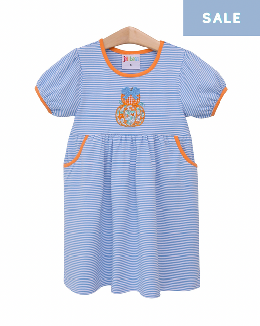 Pumpkin Stack Pocket Dress