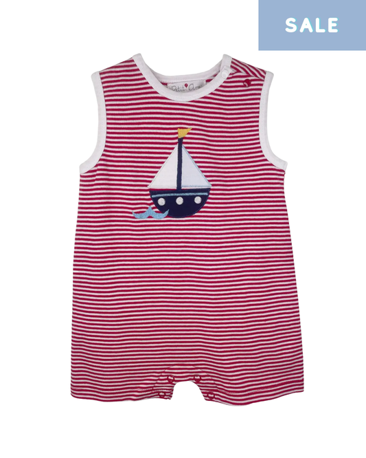 Sailboat Knit Sunsuit